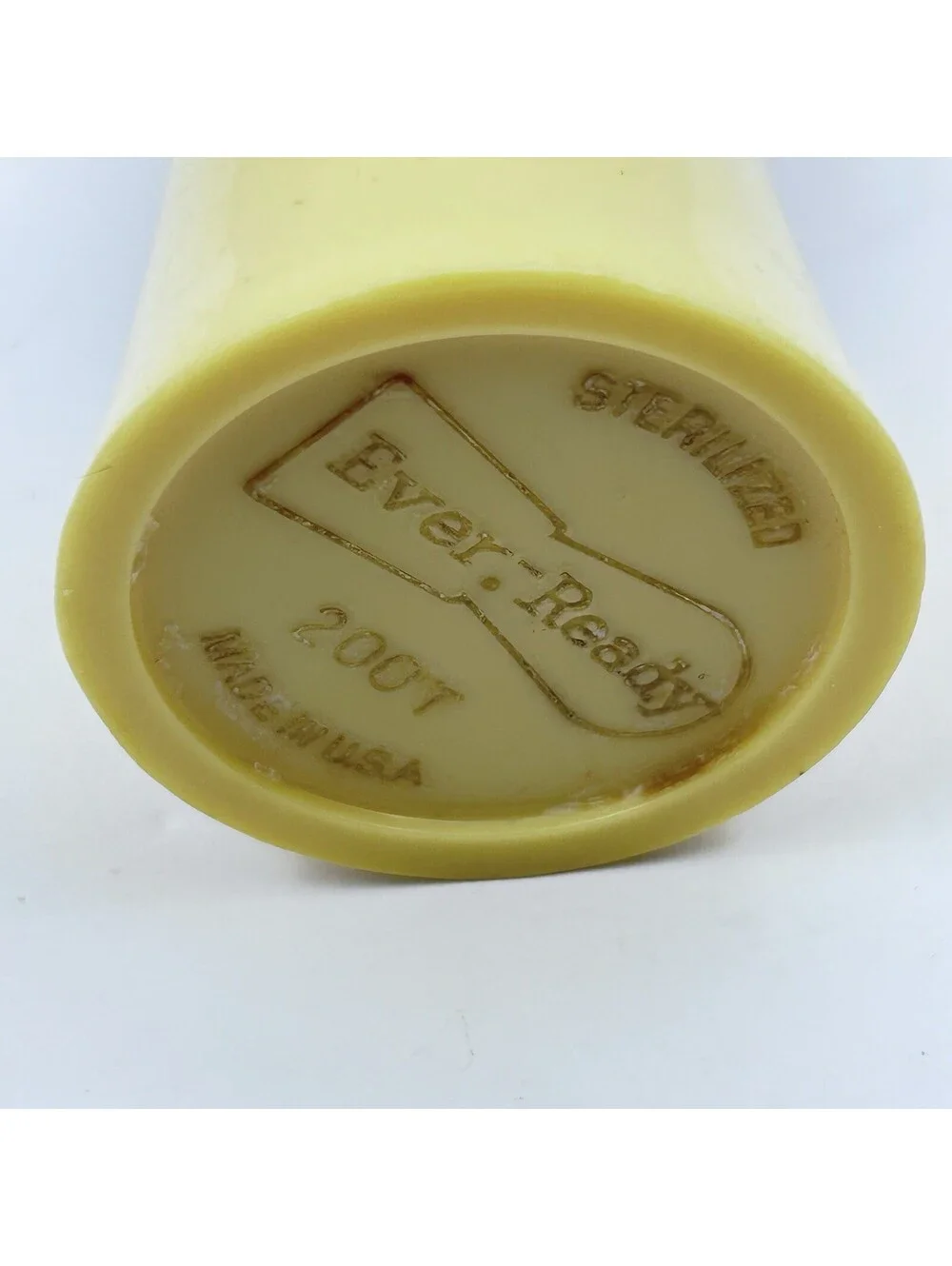 Vintage Ever Ready 100 Shaving Brush Green Cream Bakelite Barber USA 4x1.5